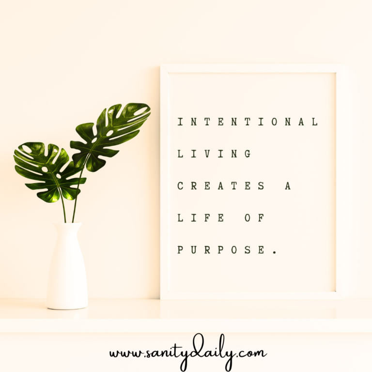 Read more about the article Living an Intentional Life: Unlocking Peace and Beauty in Everyday Life